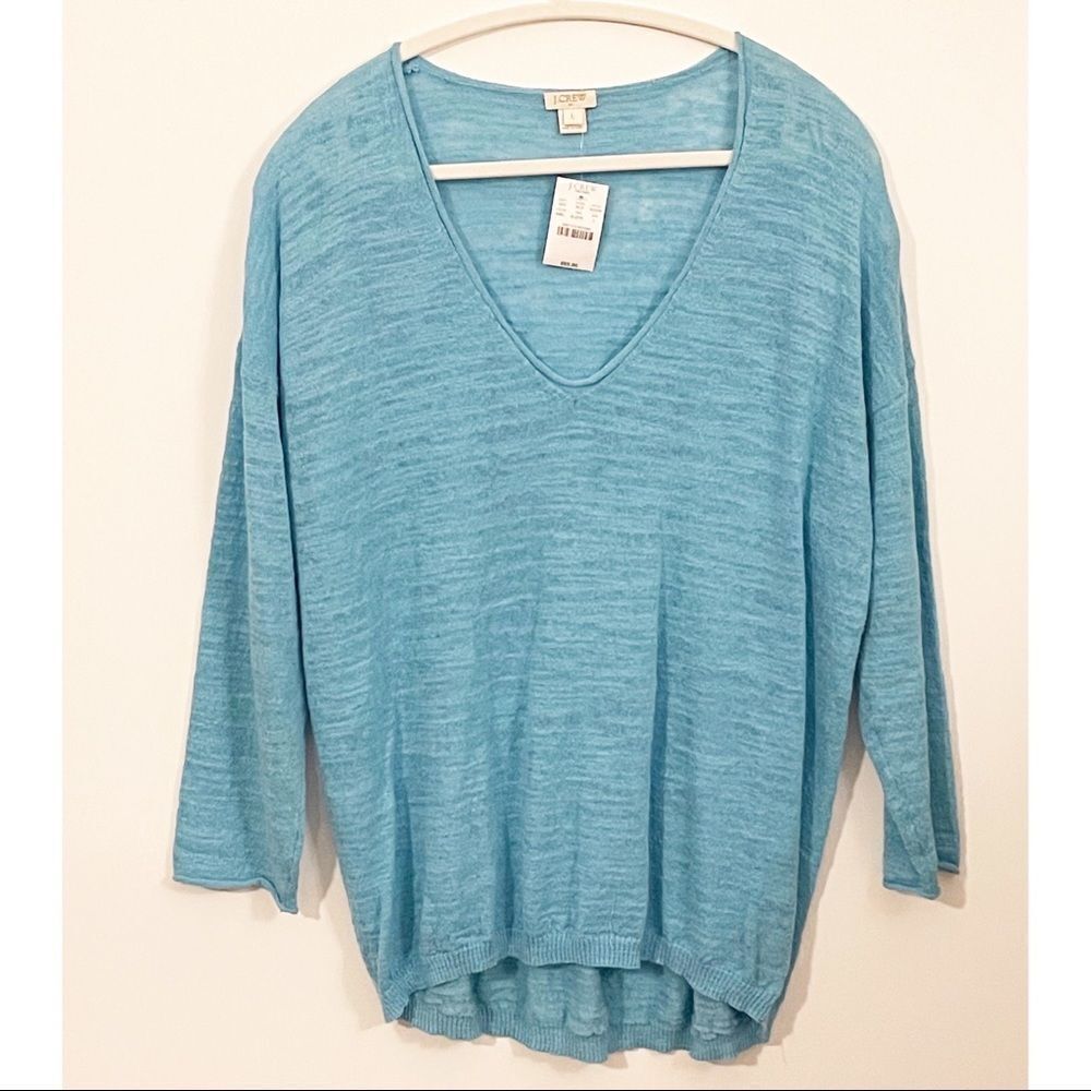 J. Crew Airspun Boyfriend Sweater, Style A5209